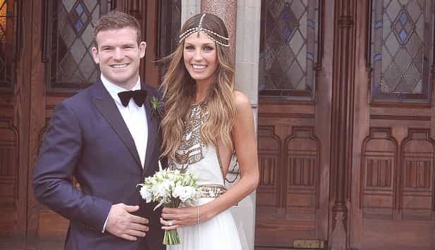 Irish Rugby star and top model announce baby joy Irish Rugby star and top model announce baby joy