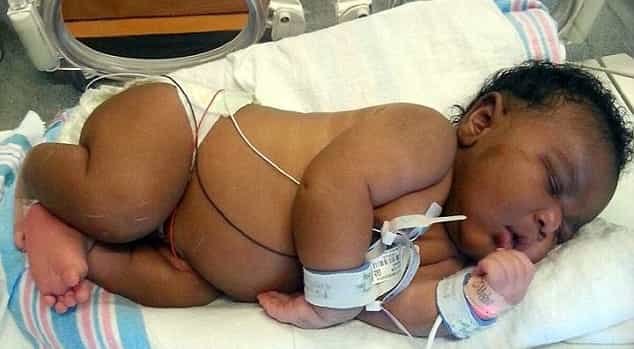 Whoa Baby! Florida woman gives birth to 14lb son