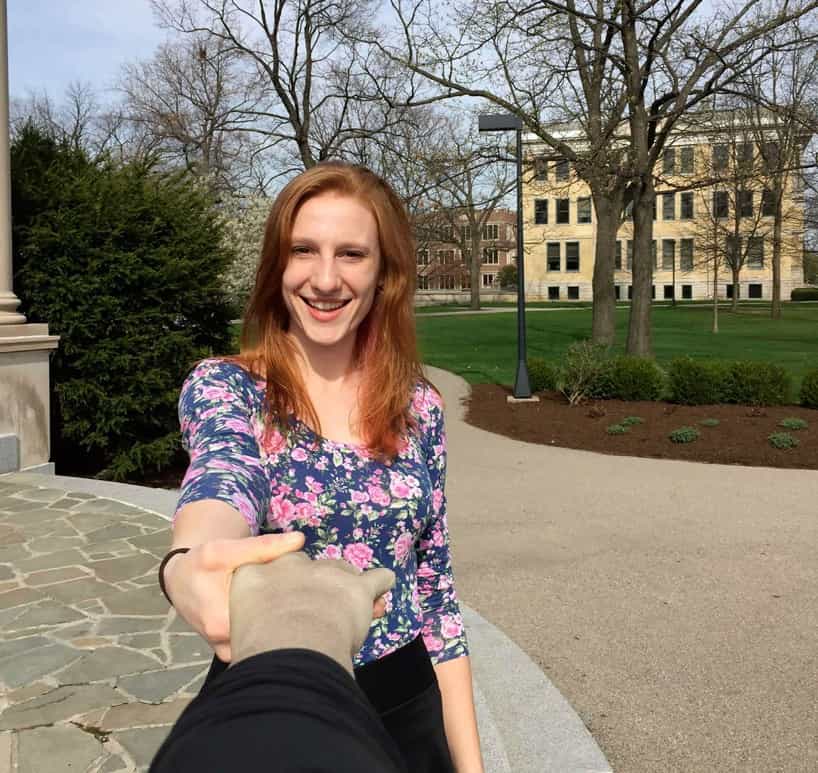 Pretend friend: Never feel alone again with the selfie arm