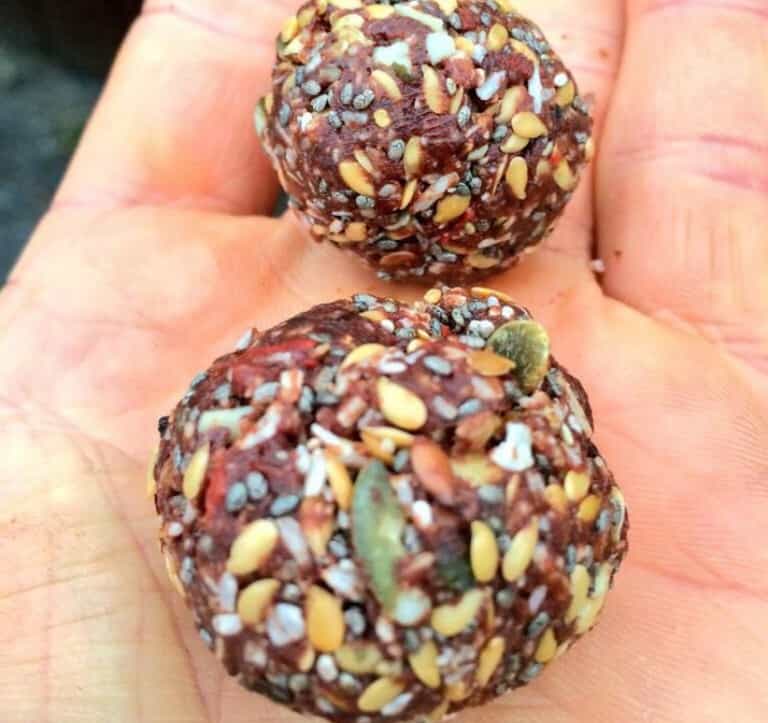 These superfood protein balls are perfect for little lunch boxes These superfood protein balls are perfect for little lunch boxes
