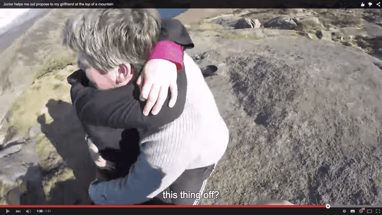 WATCH: This proposal will put a smile on your face