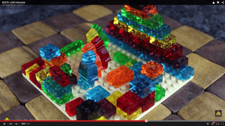 DIY gummy Lego for SERIOUSLY devoted fans