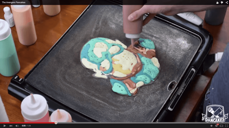 You’ll never guess who Dr. Dan the Pancake man is eating now