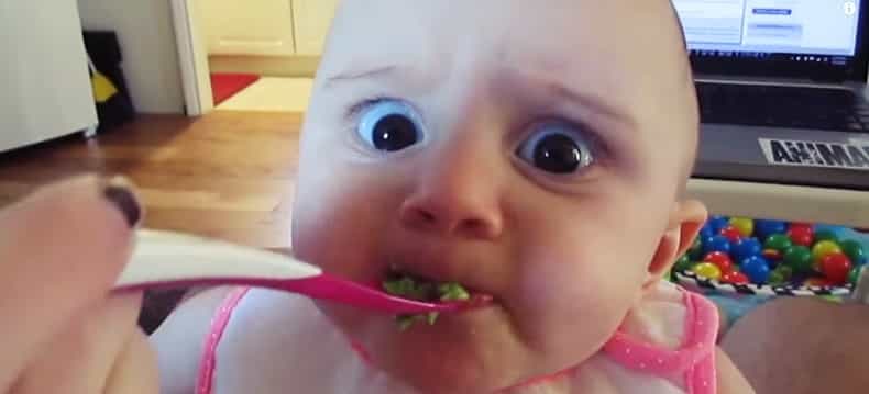 WATCH: Baby tries avocado. Is NOT impressed.