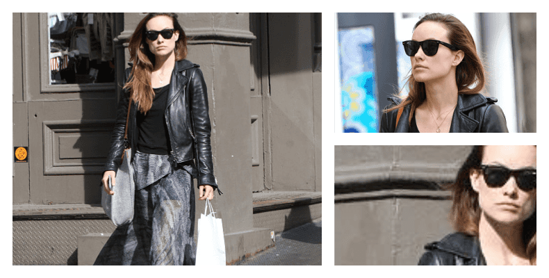 Skinted and Minted: Steal Olivia Wilde’s Summer biker bitch look