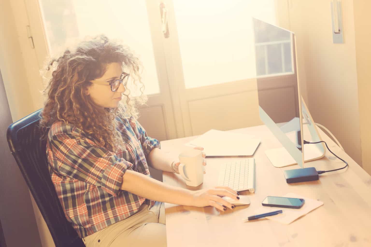 Why working from home is the business: Office Mum Diarist spills
