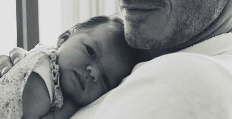 Doting Daddy David Beckham posted the SWEETEST tribute to his little girl