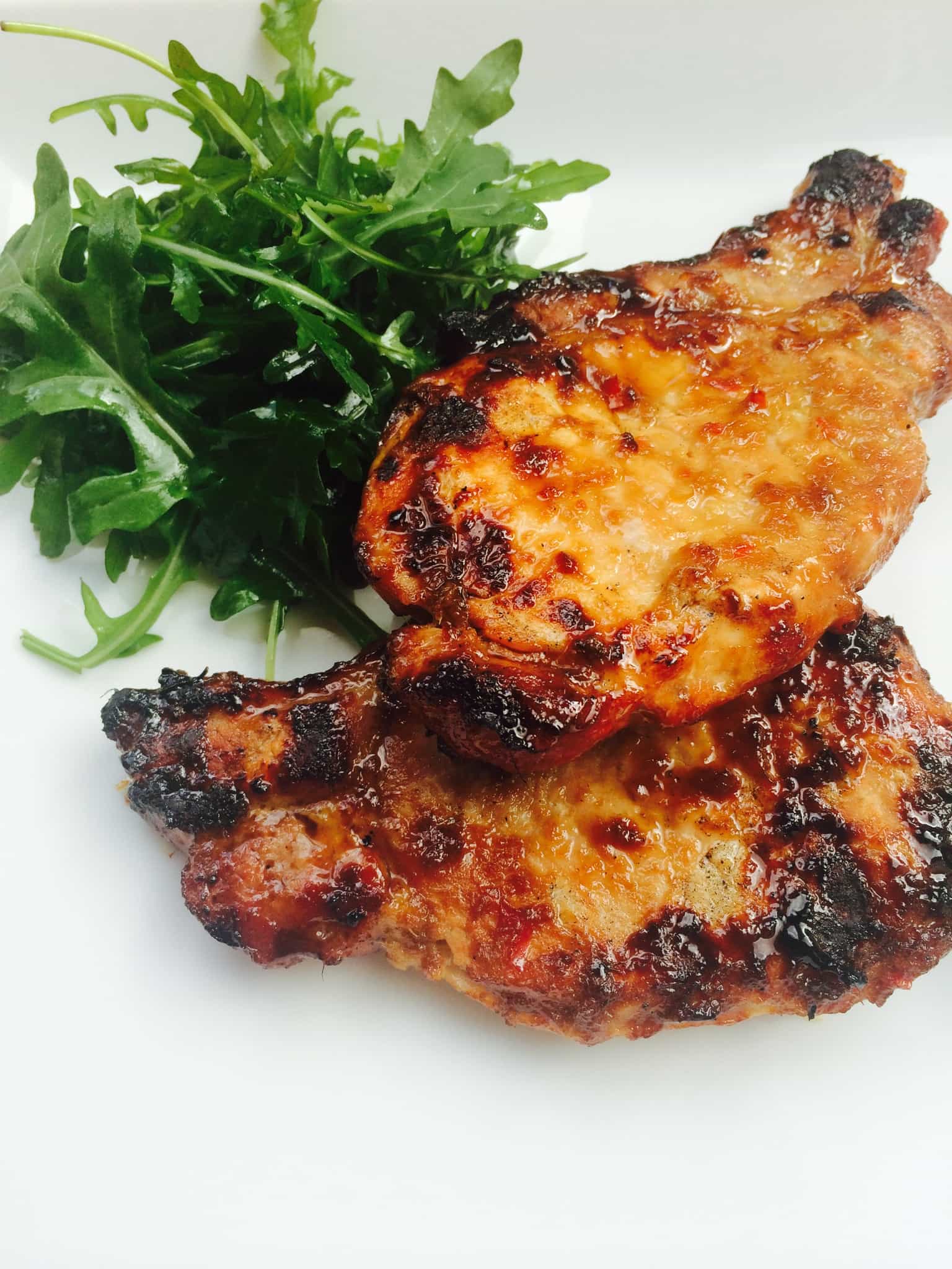 Summer grillin’: We can’t get enough of these BBQ sticky hoisin pork chops