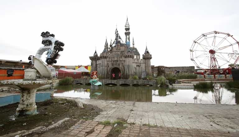 Dismaland Bemusement Park: The most depressing family attraction ever just opened Dismaland Bemusement Park: The most depressing family attraction ever just opened
