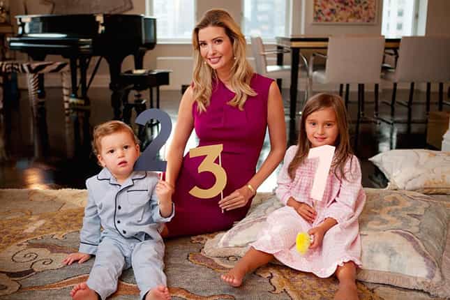 Ivanka Trump’s kids sabotage her cute baby announcement Ivanka Trump’s kids sabotage her cute baby announcement