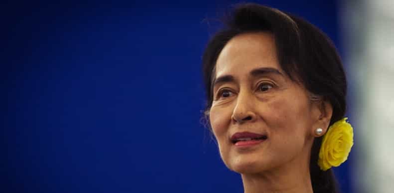 Landslide victory for Aung San Suu Kyi’s party in Burma