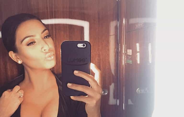 This Is The Secret Behind Kim Kardashian’s Shiny Hair