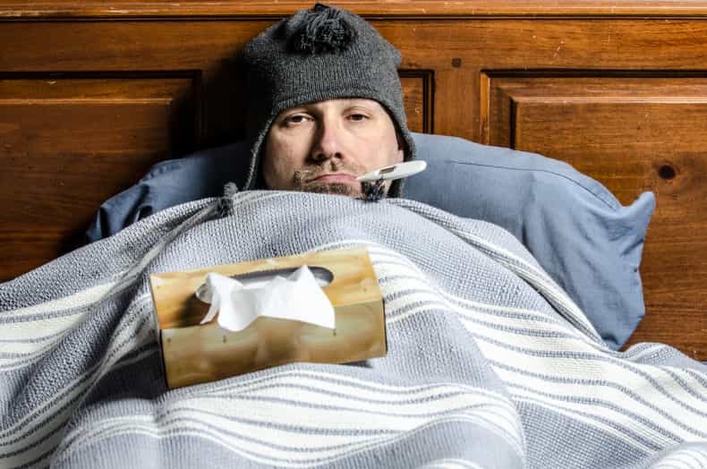 10 Crazed Thoughts I Have When The Man Starts Hinting at ‘Man Flu’