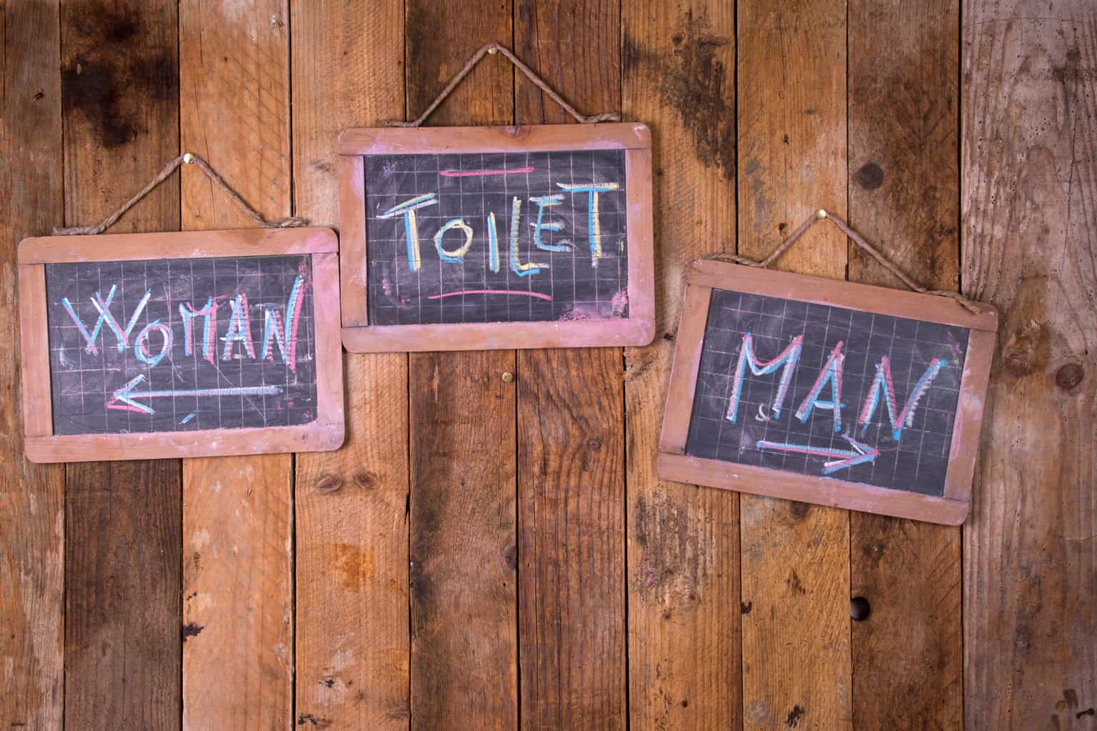 Restaurant praised for unisex toilet sign