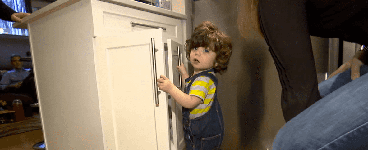 Video Reveals What Toddlers Go For First When Safety Locks Are Removed