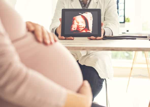 Babies’ love of looking at faces develops while they’re still in the womb