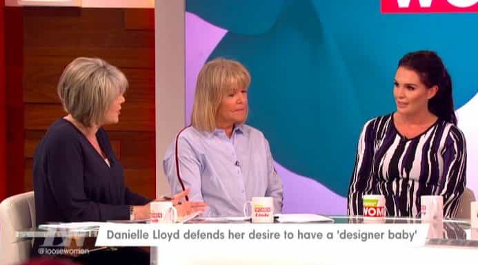 Danielle Lloyd defends plans to use gender selection to have baby girl Danielle Lloyd defends plans to use gender selection to have baby girl