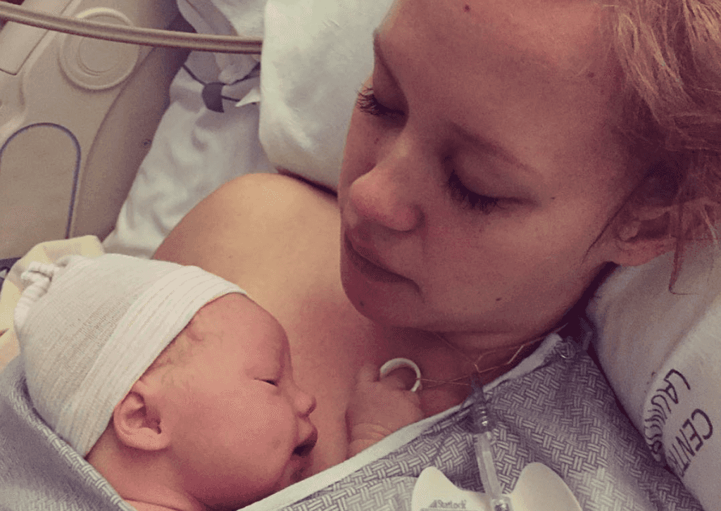Woman shares poignant video for baby she gave up for adoption