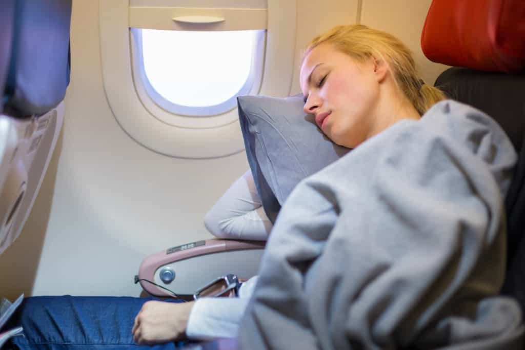 Here’s the easy thing to do that will help you sleep on an airplane