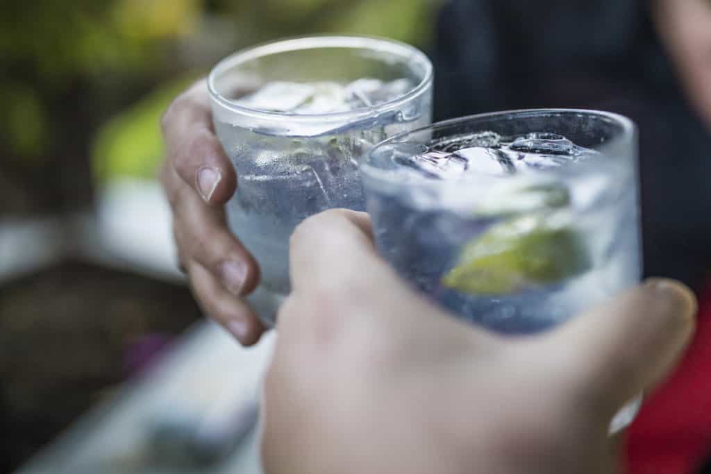The smartest people are the heaviest drinkers, so pass the gin