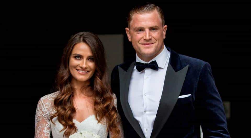 Jamie Heaslip and wife Sheena expecting their first child together