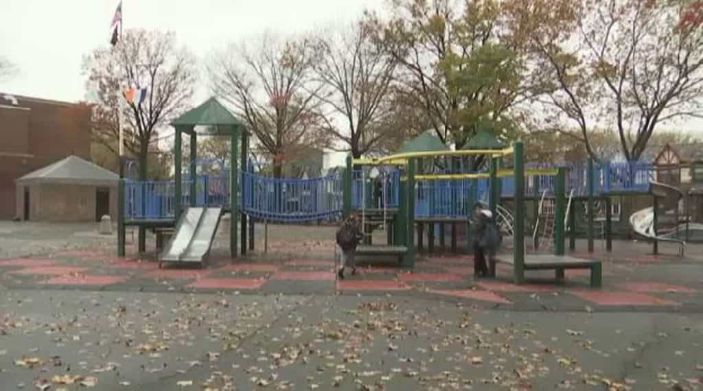 Police search for person who left newborn baby boy in bin in New York park
