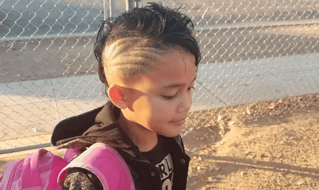 Girl, 8, ‘banned’ from going to school because of her hairstyle