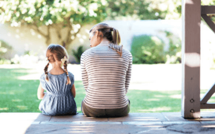 What age are children when parents are typically most unhappy?