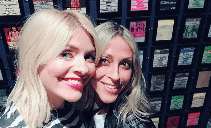Holly Willoughby met with criticism after enjoying a night out with her pals