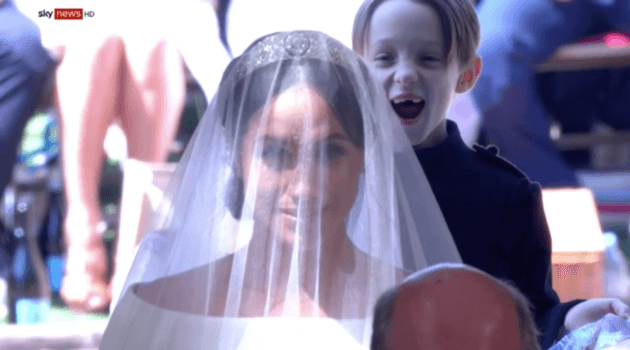 The cute reason behind page boy’s reaction in THAT royal wedding photo revealed
