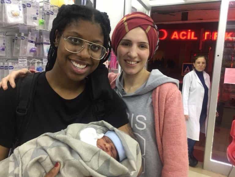 This woman delivered her own baby in a hotel room using YouTube videos