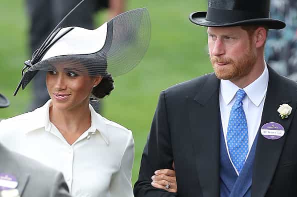 Meghan Markle and Prince Harry got all dressed up for Ascot today