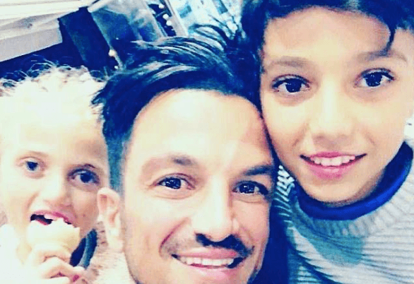 How young is too young? Peter Andre has let his son set up an Instagram account