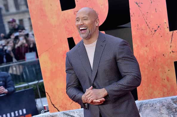 The Rock just posted this video of his daughter we’re melting