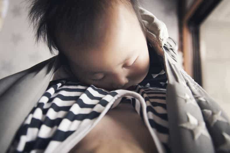 Newborns: There is a reason your baby stops crying when you stand up