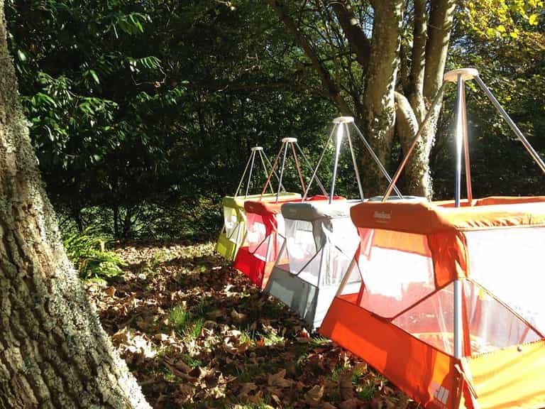 This travel cot is ideal for outdoors and will come in very handy this summer