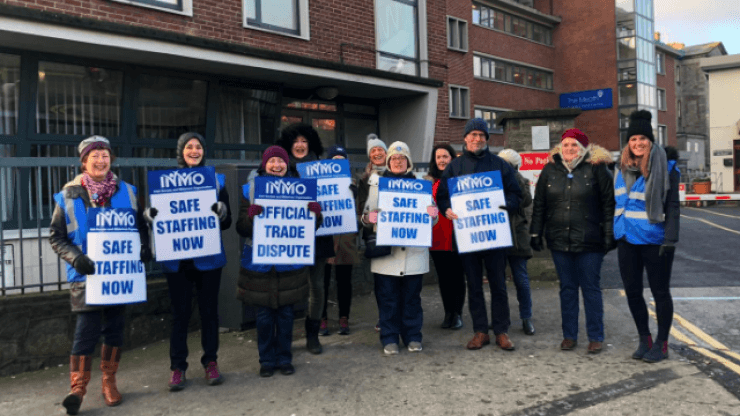 50,000 appointments cancelled as today’s nurses’ strike goes ahead