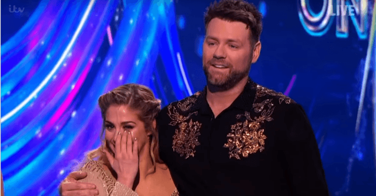 Brian McFadden sang his heart out to a Westlife song at the Dancing On Ice wrap party
