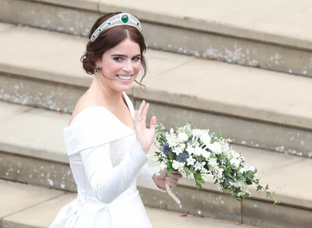 Princess Eugenie has shared the most adorable wedding throwback photo