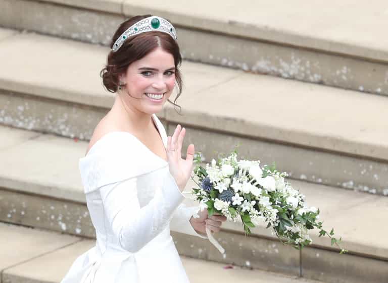 Princess Eugenie has shared the most adorable wedding throwback photo