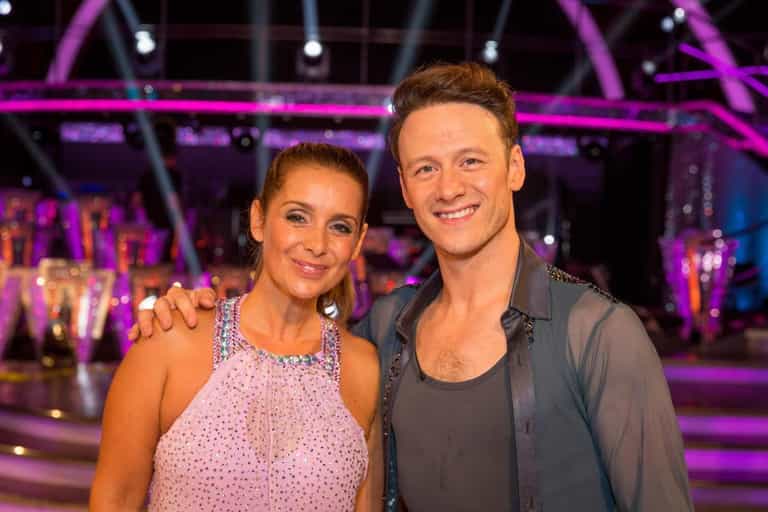 Strictly’s Kevin Clifton has commented on those Louise Redknapp romance rumours