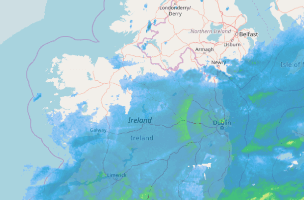 The weather forecast for today is looking pretty damp and dreary