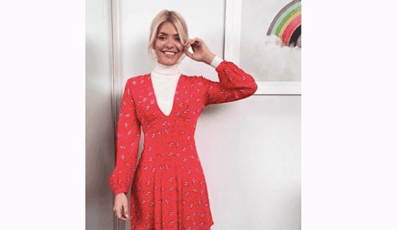 The €40 River Island dress that’s a gorgeous dupe for Holly’s €300 look