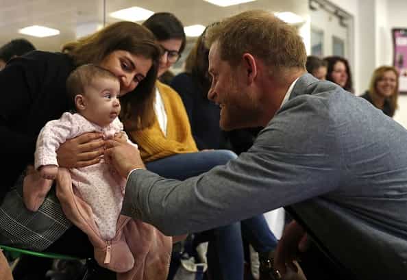 Prince Harry was ‘VERY broody’ during yesterday’s solo engagement in London