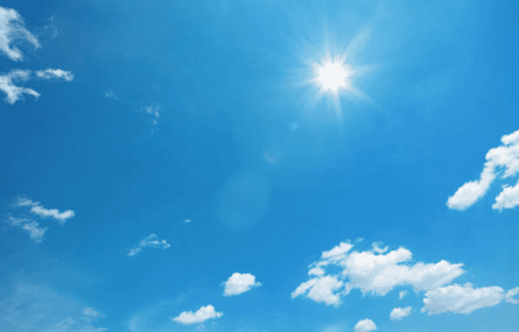 The weather today will be ‘mostly dry with good sunny spells’