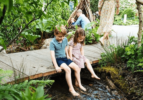 Everyone missed Princess Charlotte’s hilarious outburst during visit to the Chelsea Flower Show