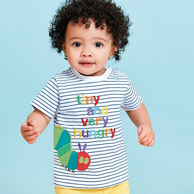 JoJo Maman BeBe have a Very Hungry Caterpillar clothing line and it’s so cute
