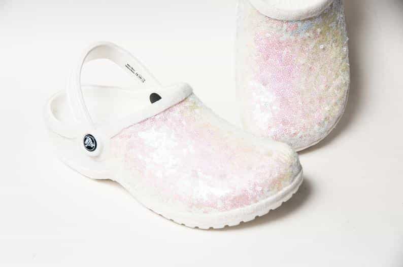 Bridal Crocs are officially a thing, and honestly we have no words