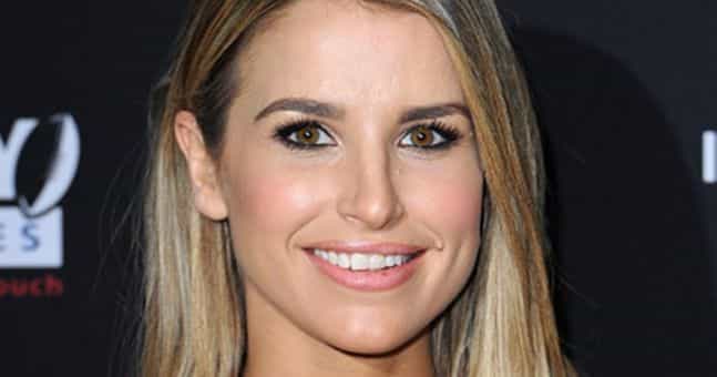 Vogue Williams wore a pretty unusual outfit to the races yesterday