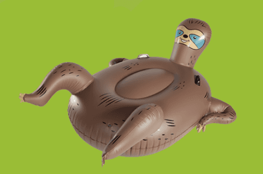 The kids will go MAD for this giant inflatable sloth from Lidl